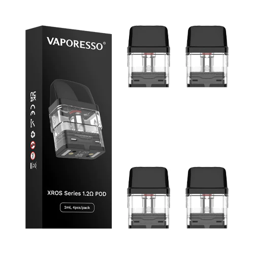 Vaporesso XROS Replacement Pods (4-Pack) | WC Vapor Vaporesso XROS Replacement Pods (4-Pack) | WC Vapor