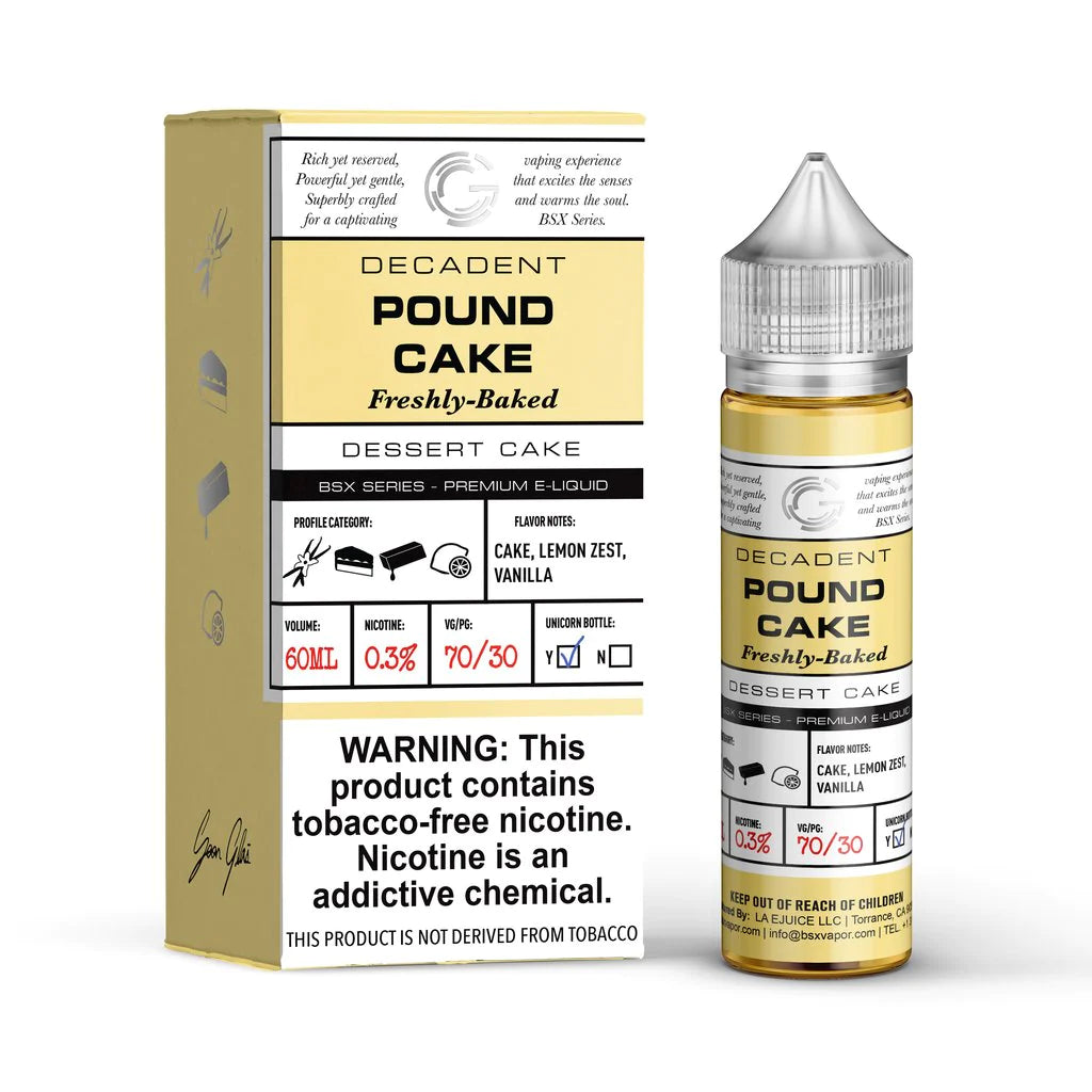 Glas Basix - Pound Cake - 60mL